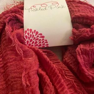 NWT Tickled Pink Scarf